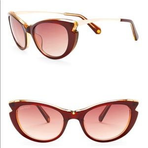 Balmain bl2023B01 53MM cat eye sunglasses